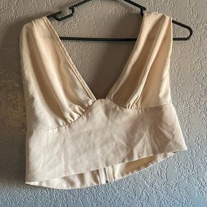 tan crop top!
